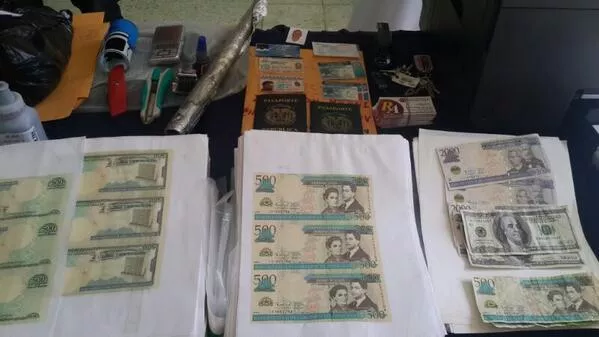 DNCD desmantela red falsificaba dinero para financiar operaciones de narcotráfico 