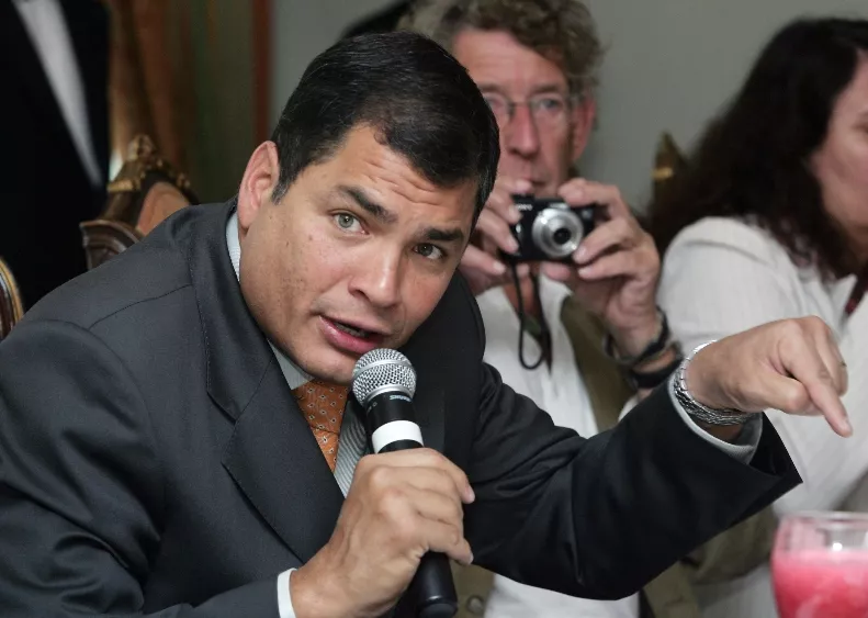 ECUADOR-COLOMBIA-CORREA