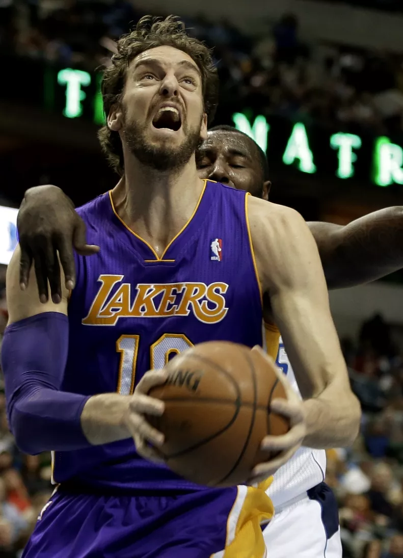 Dirk Nowitzki, DeJuan Blair, Pau Gasol