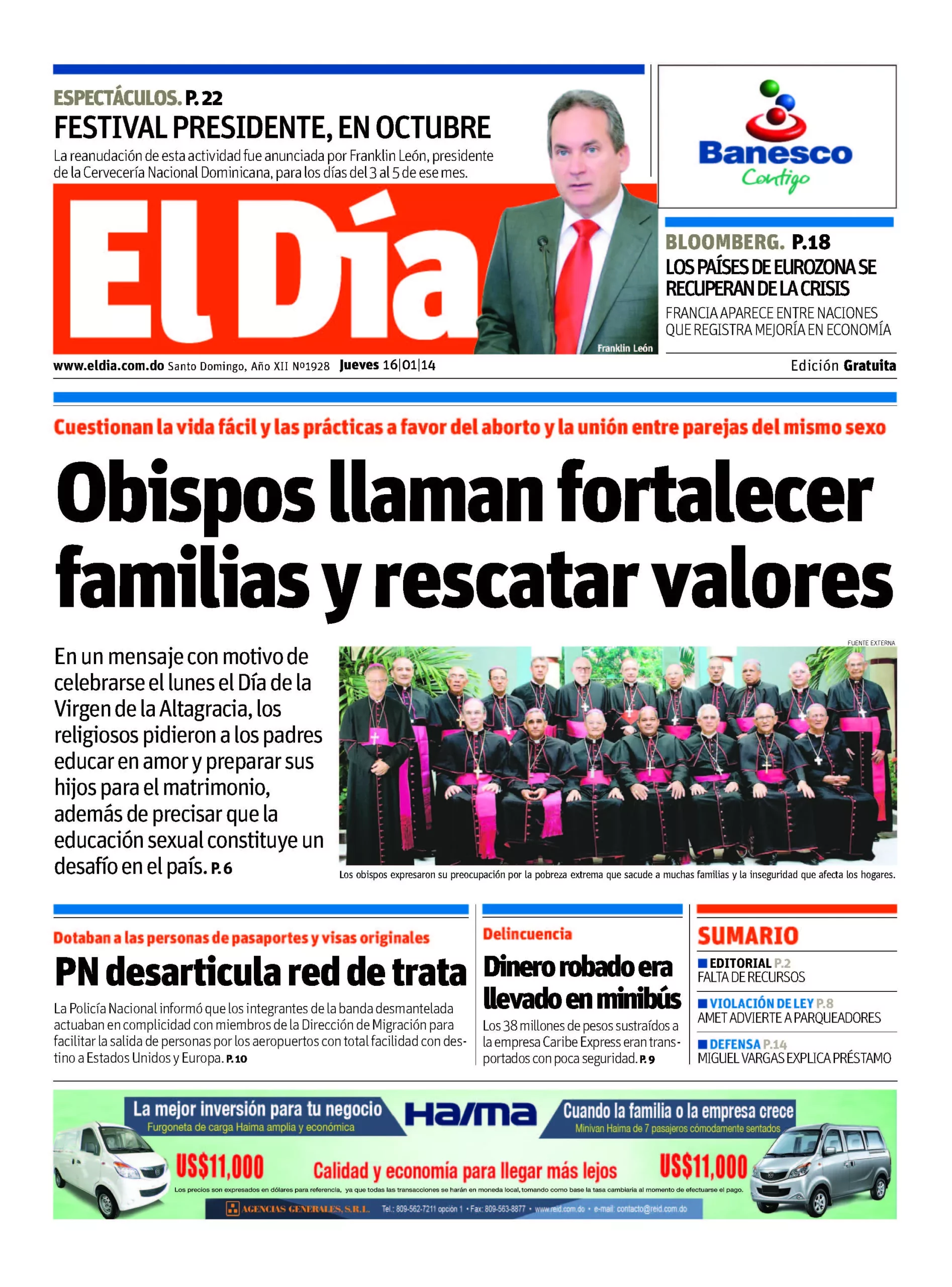 Portada impresa