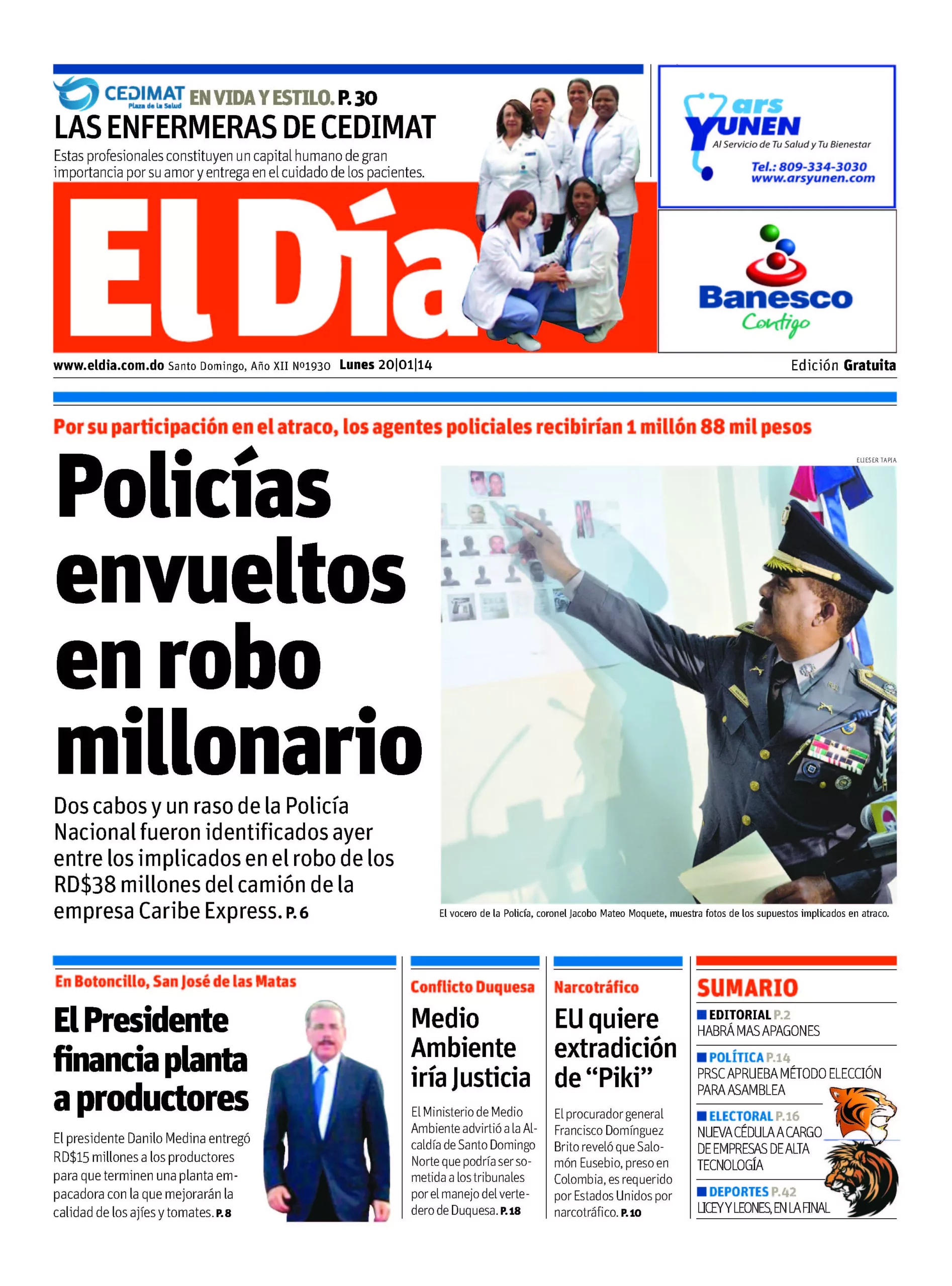 Portada impresa