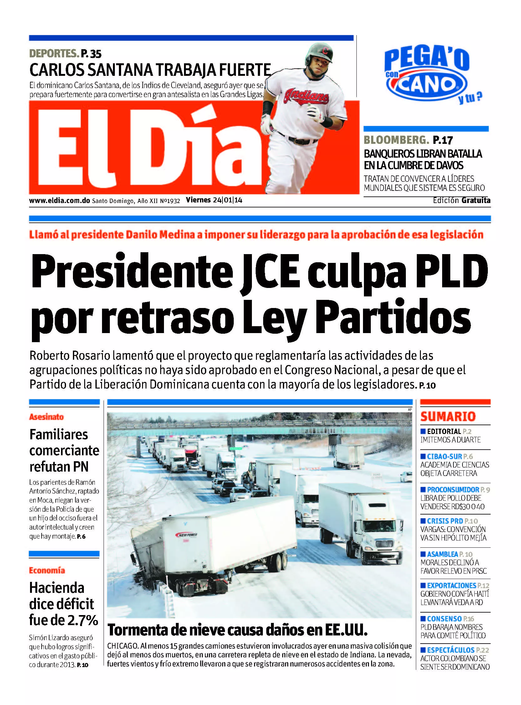 Portada impresa