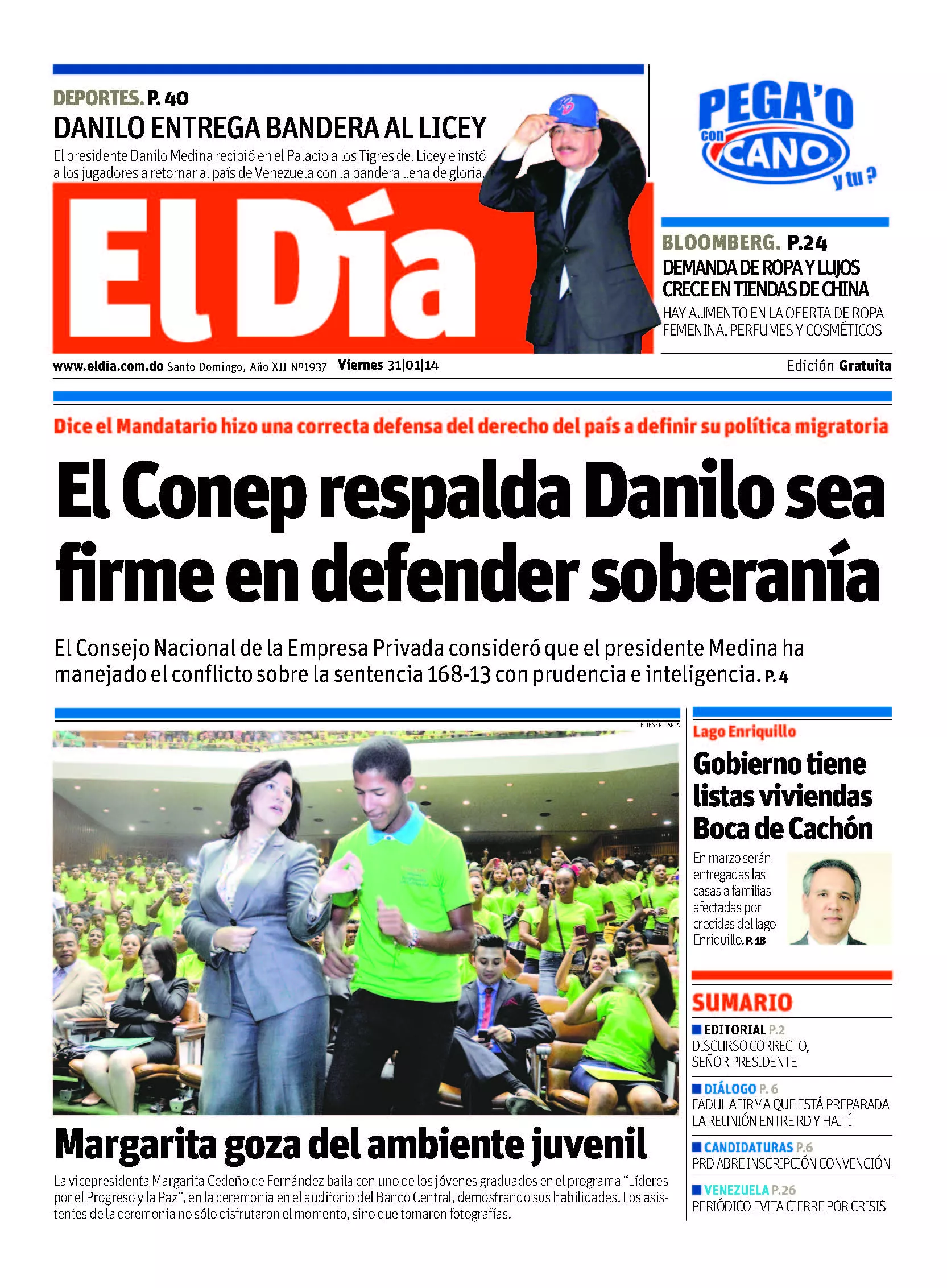 Portada impresa