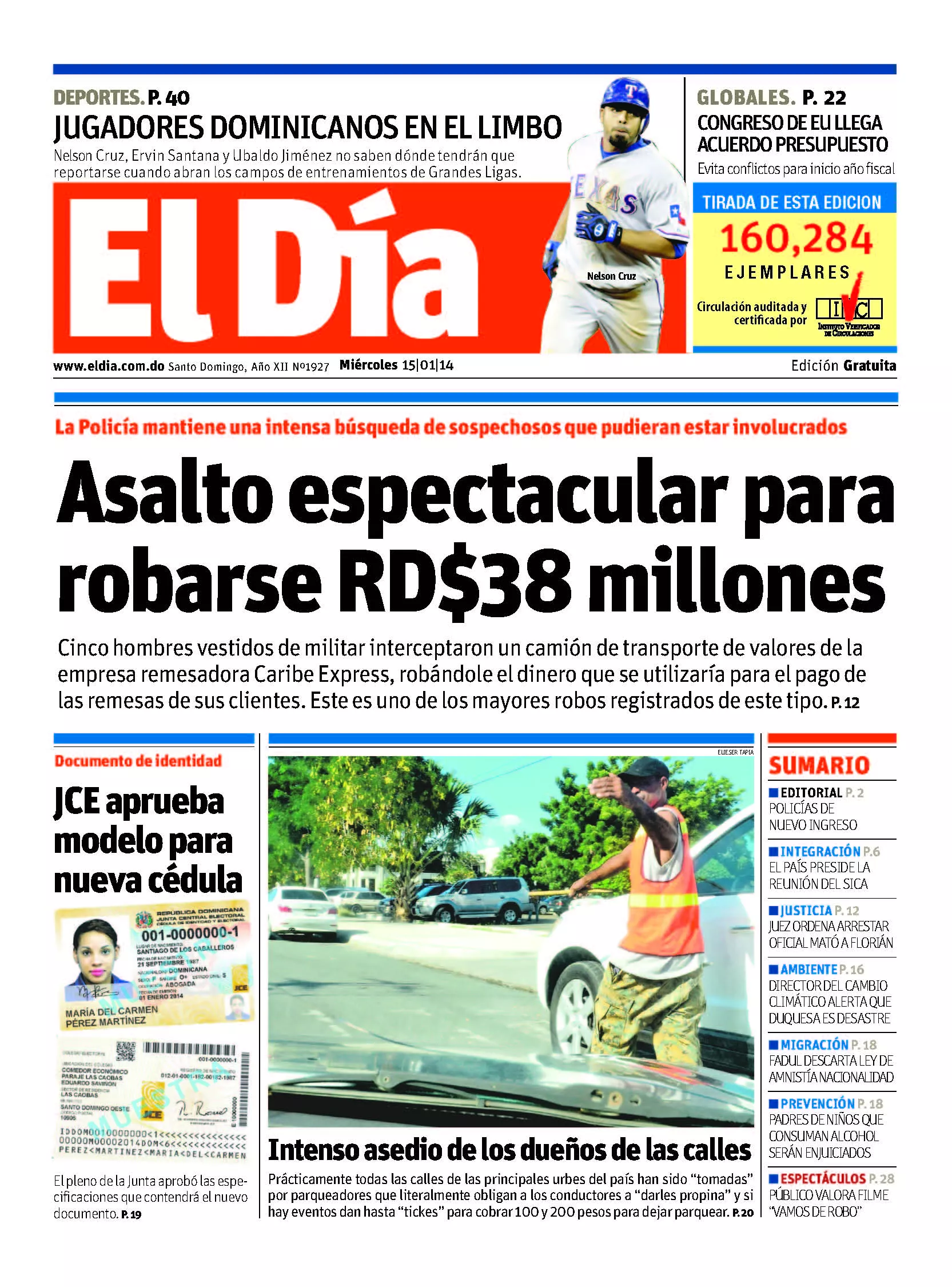 Portada impresa