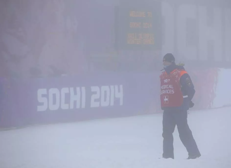 La niebla altera la jornada en los Juegos Olímpicos de Sochi