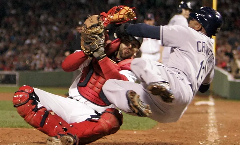 ALCS Rays Red Sox Baseball