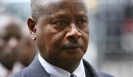 Yoweri Museveni, presidente de Uganda.