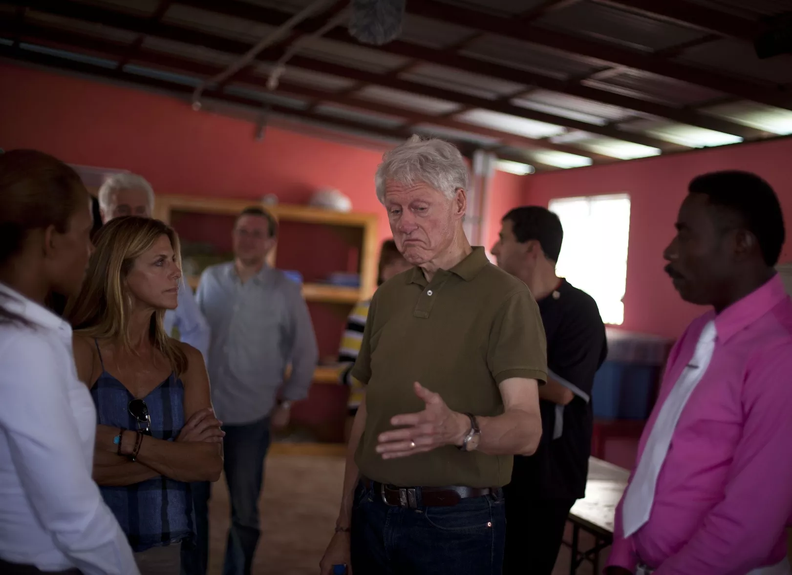 Bill Clinton visita proyectos en Haití