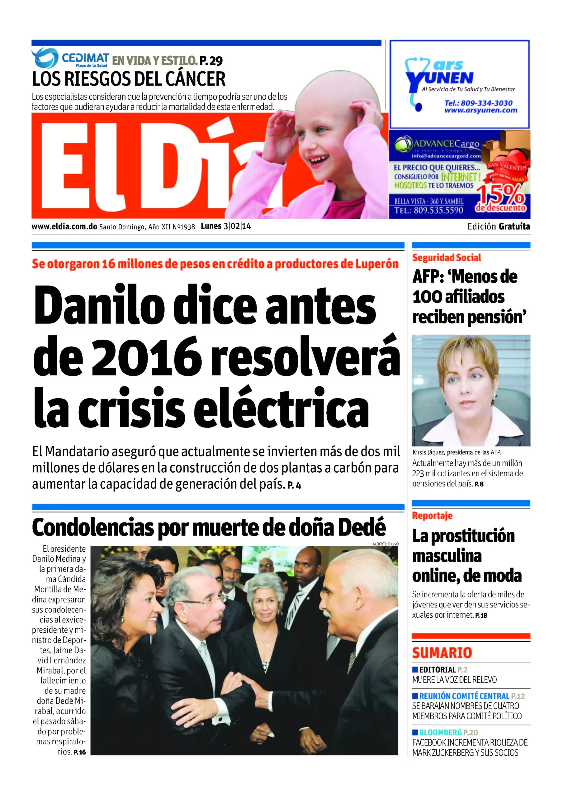 Portada impresa