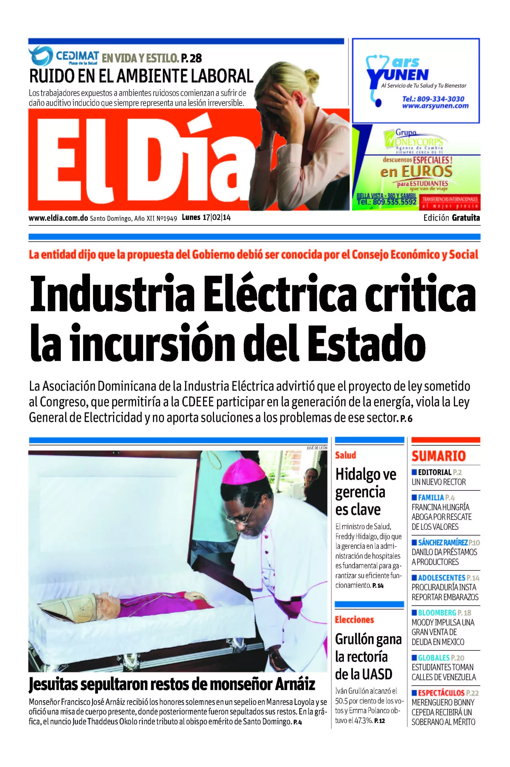 Portada impresa