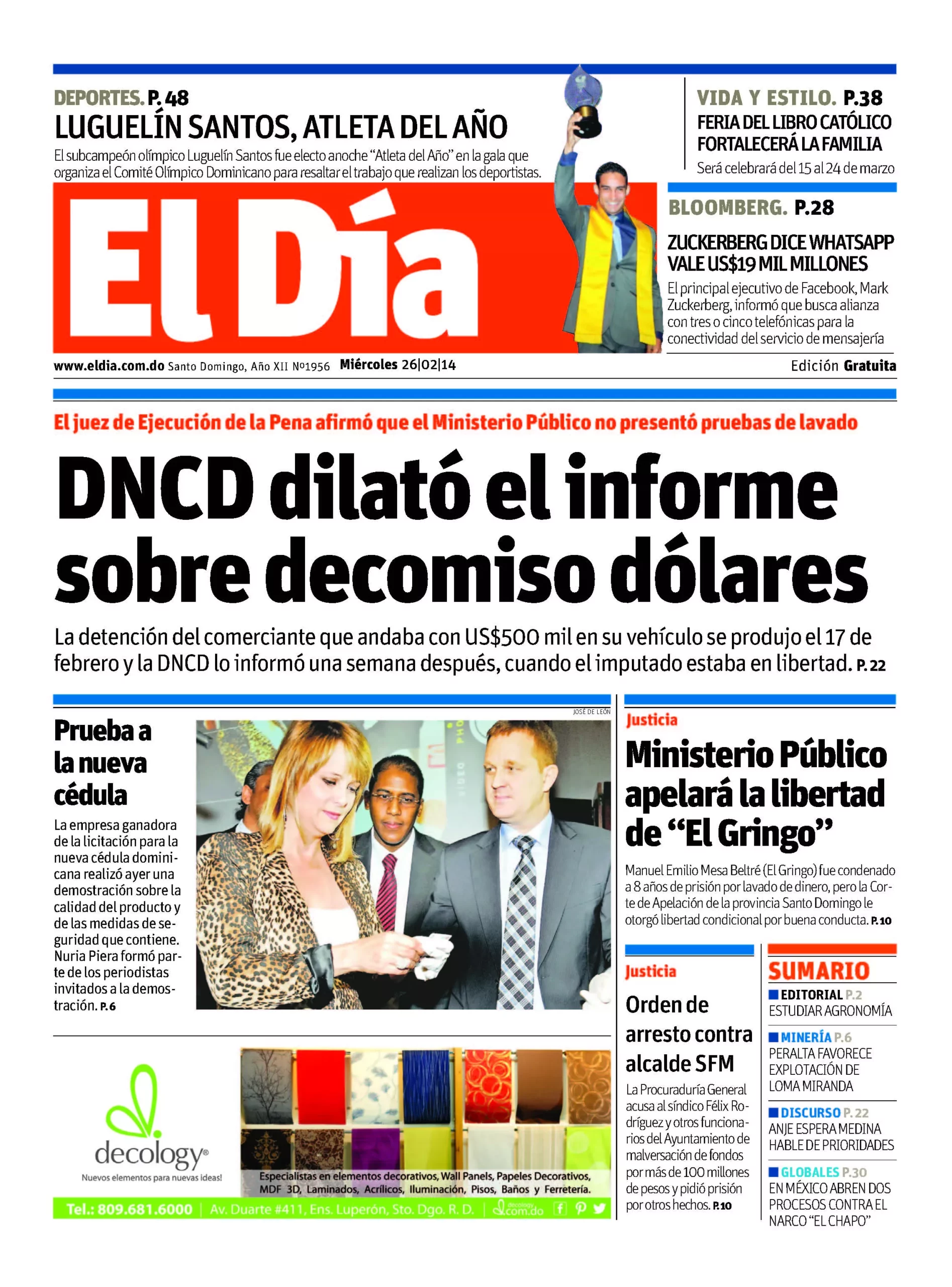 Portada impresa