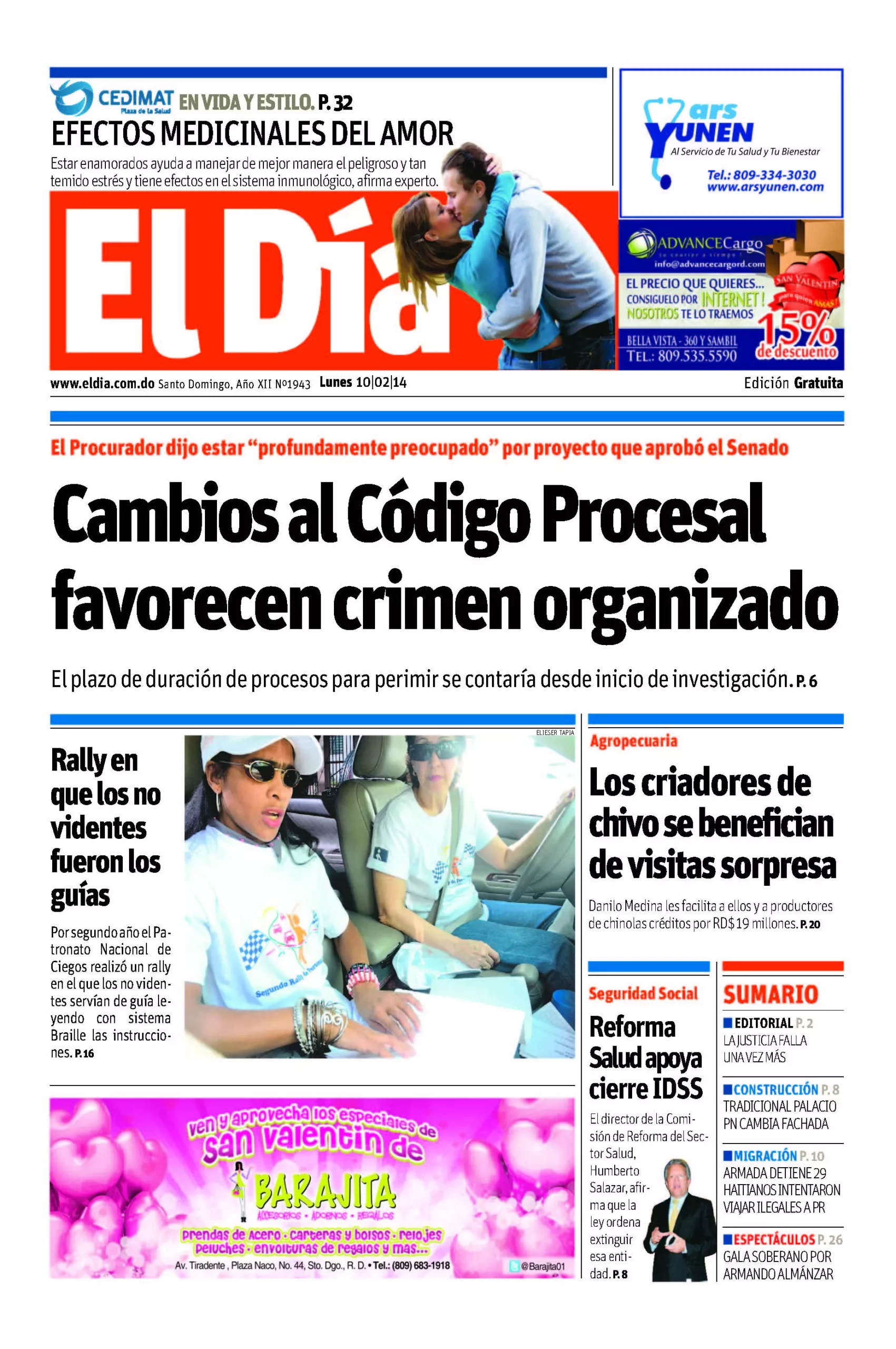 Portada impresa