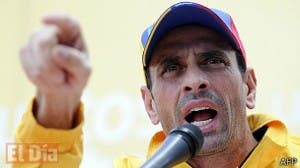 Opositor Capriles acusa a Samper de ser un «aliado» del presidente de Venezuela