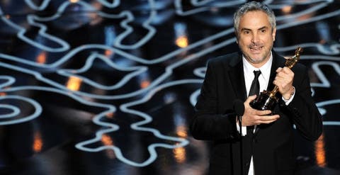 Cuarón logra una noche  de éxitos en Oscar