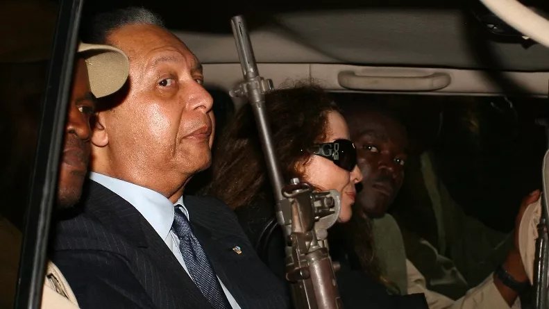 ’BABY DOC' RETURNS TO HAITI AFTER 25 YEARS