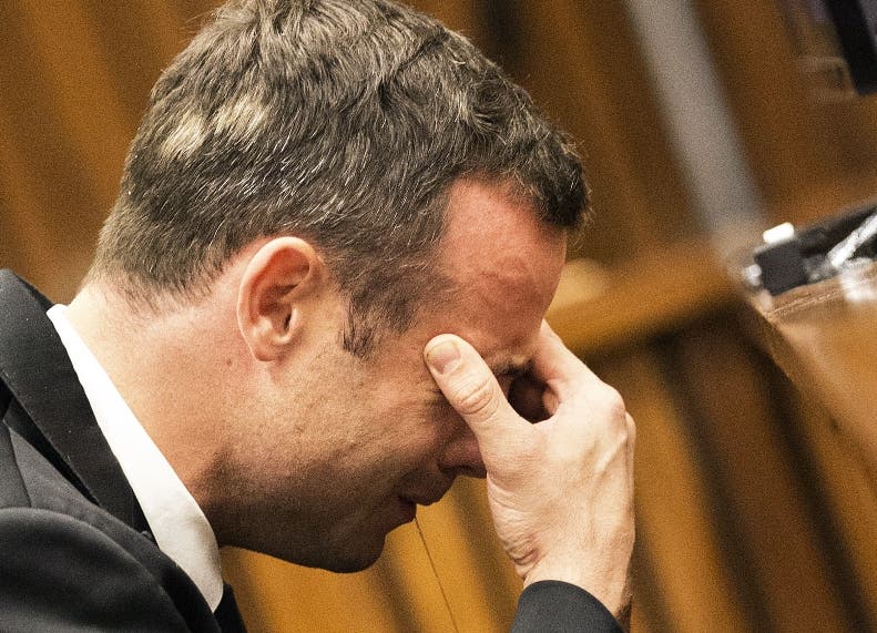 Cinco años de prisión para Pistorius por matar a su novia