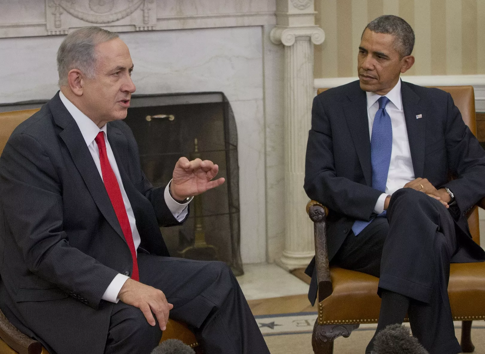Barack Obama, Benjamin Netanyahu