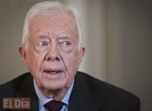 Expresidente estadounidense Jimmy Carter padece cáncer