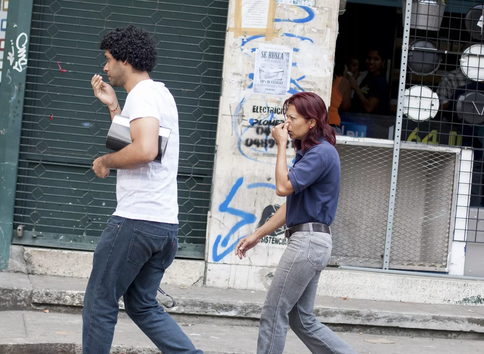 LIMPIEZA TRAS MANIFESTACIONES EN CARACAS