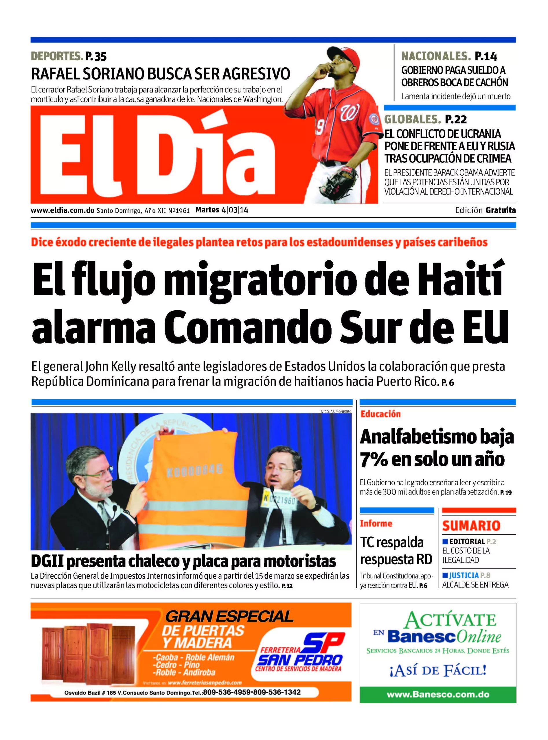 Portada impresa