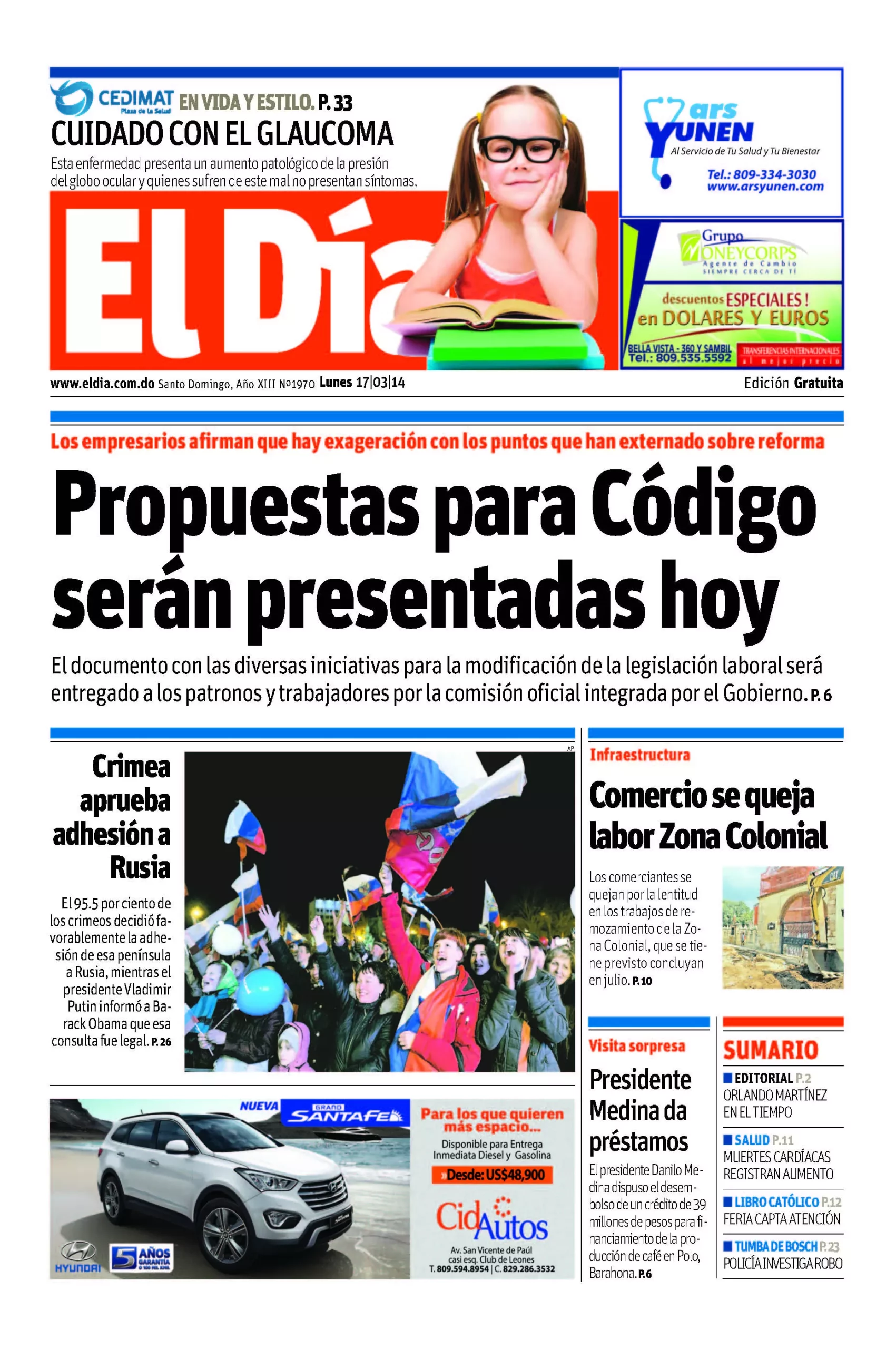 Portada impresa