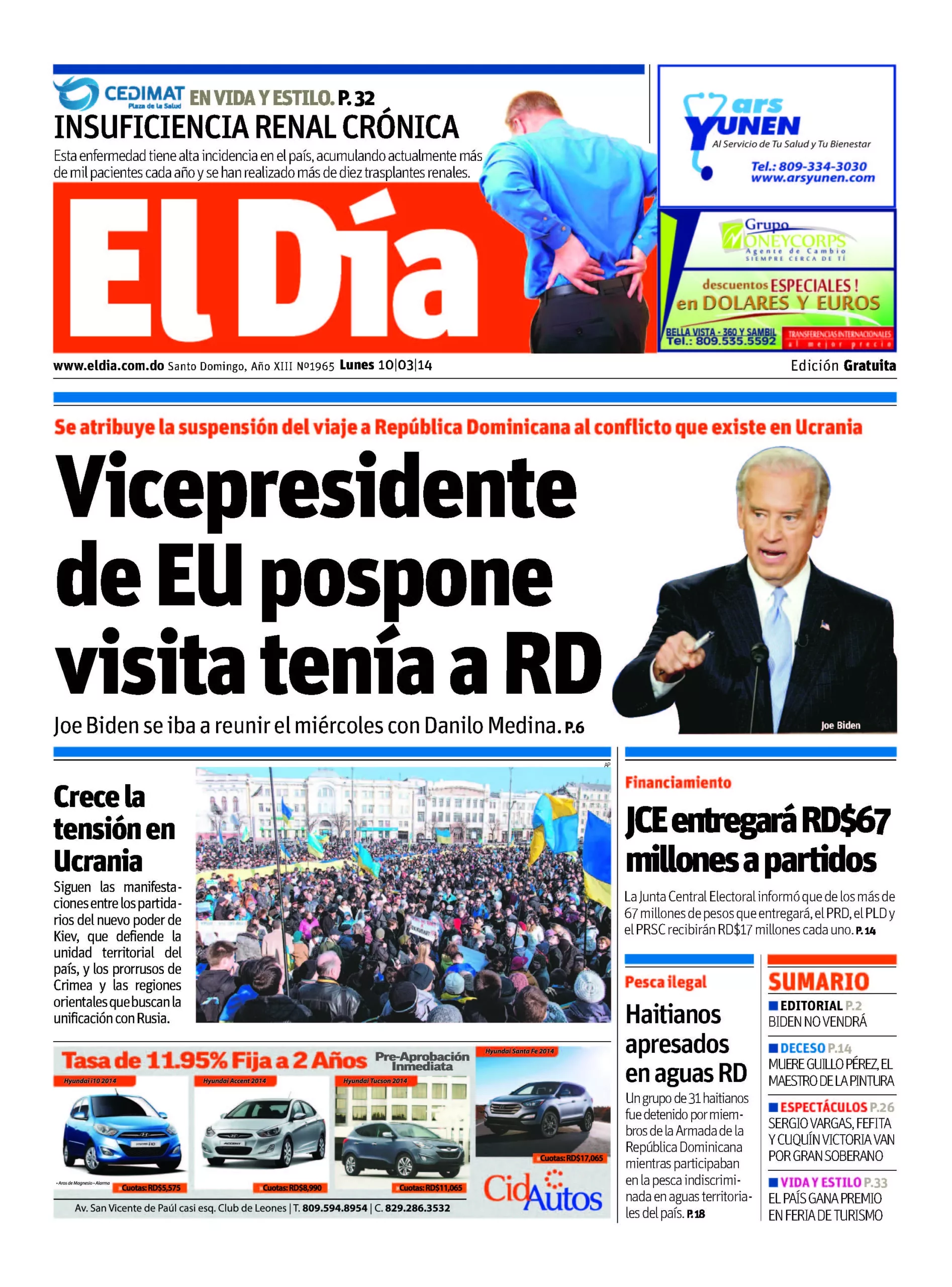 Portada impresa
