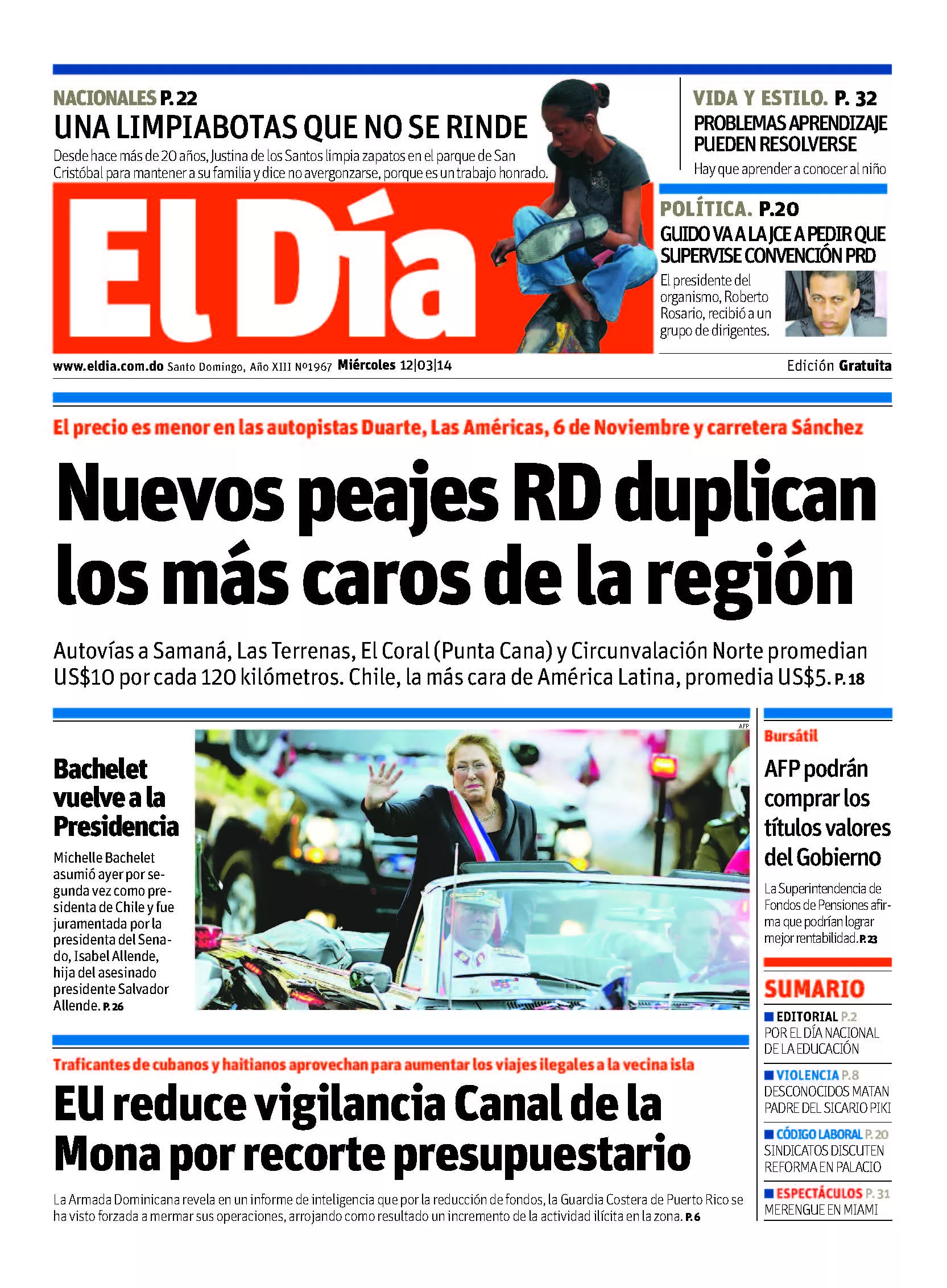 Portada impresa