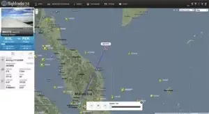 Aseguran que vuelo de Malaysia Airlines cambió su ruta