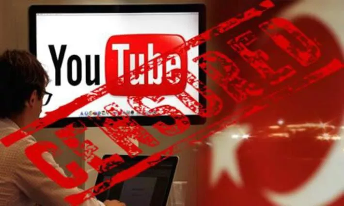 YouTube bloqueado en turquia