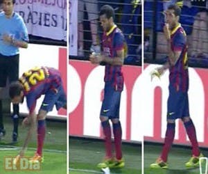 Policía arresta al sospechoso de agredir a Dani Alves con una banana