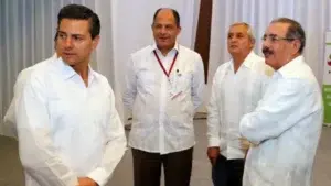 Presidente Medina participa en Cumbre del Mecanismo de Tuxtla