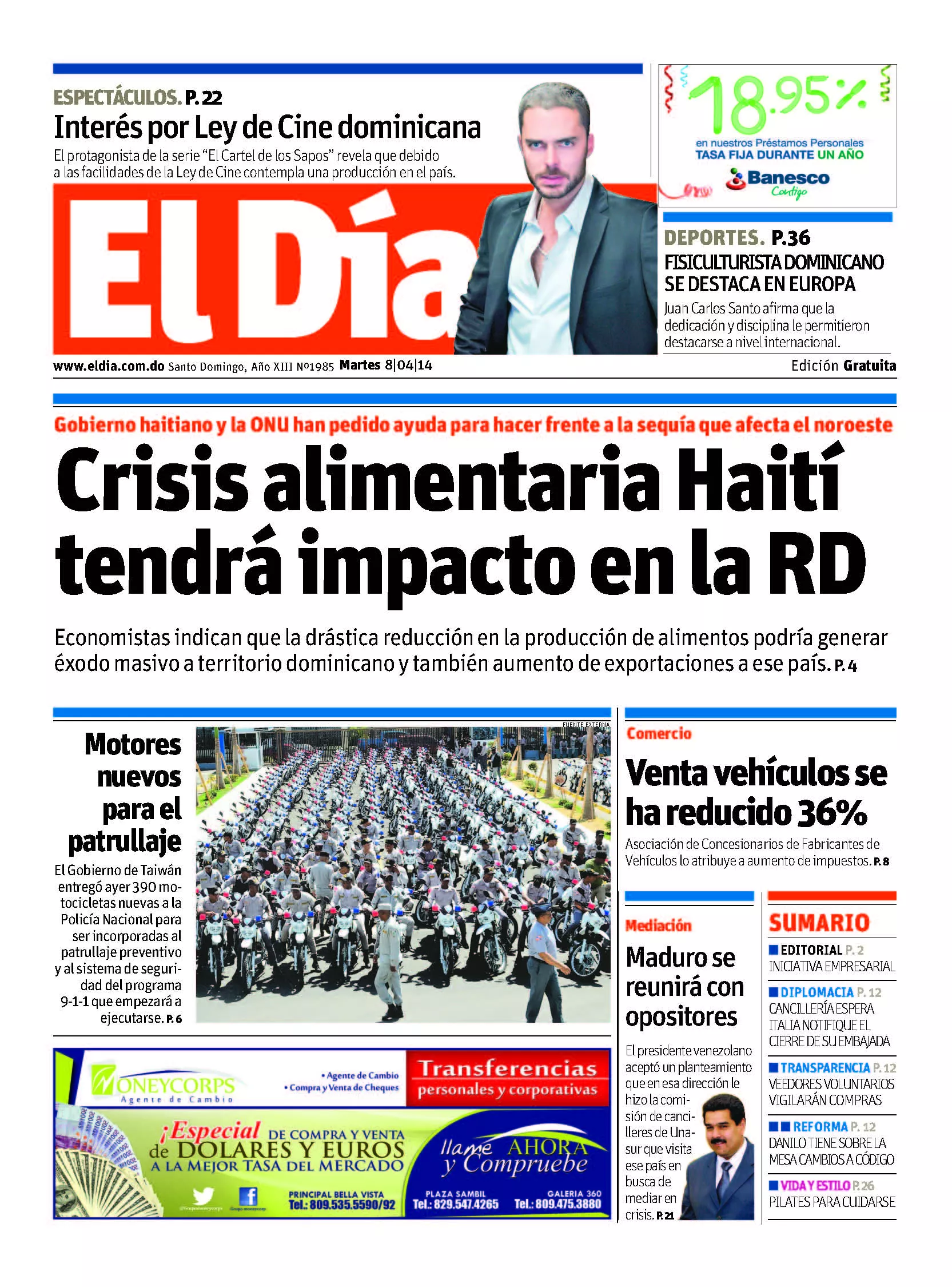 Portada impresa