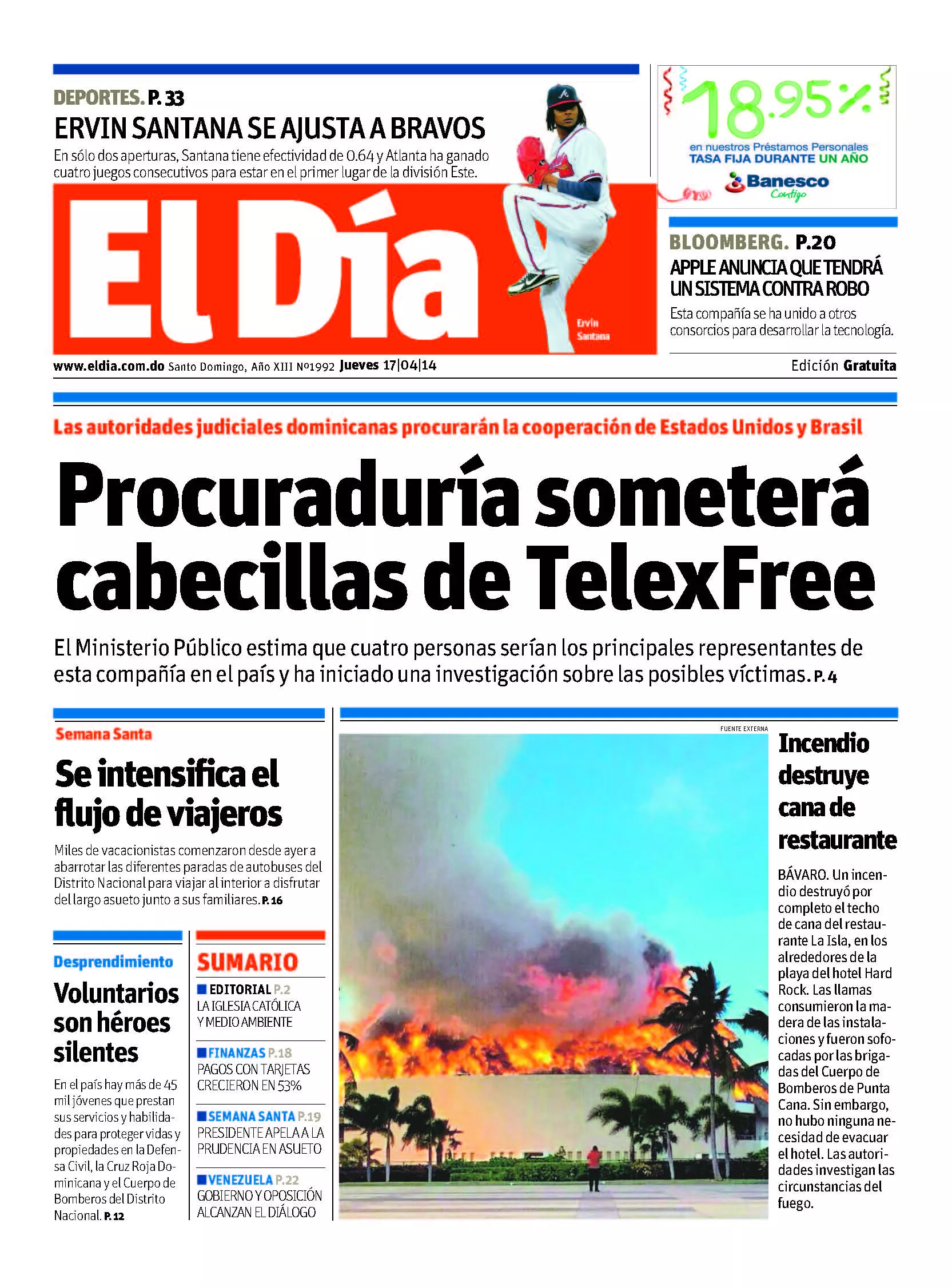 Portada impresa