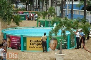 Piscinas del ayuntamiento generan polémica debido a sequía