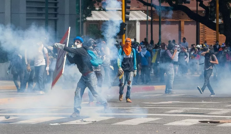 PROTESTAS DE OPOSITORES EN CARACAS