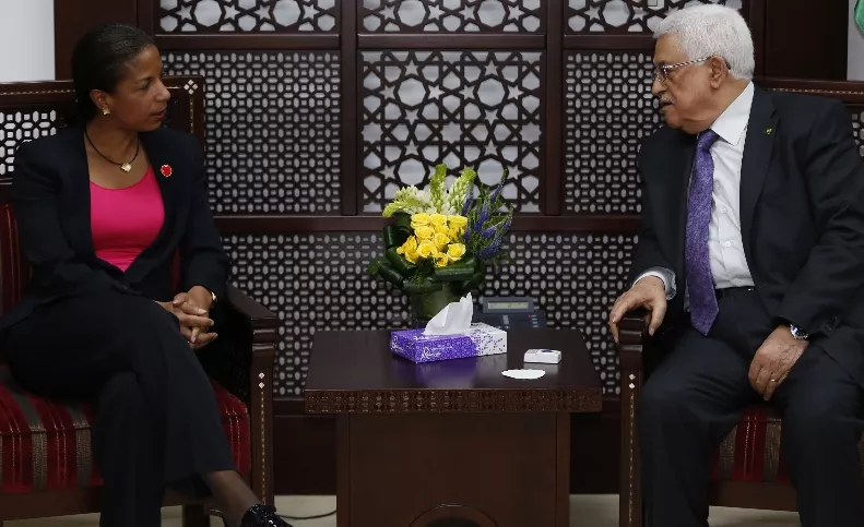 Mahmoud Abbas, Susan Rice