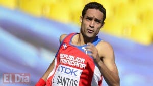 Luguelín Santos encabezará equipo RD en relevo 4X400