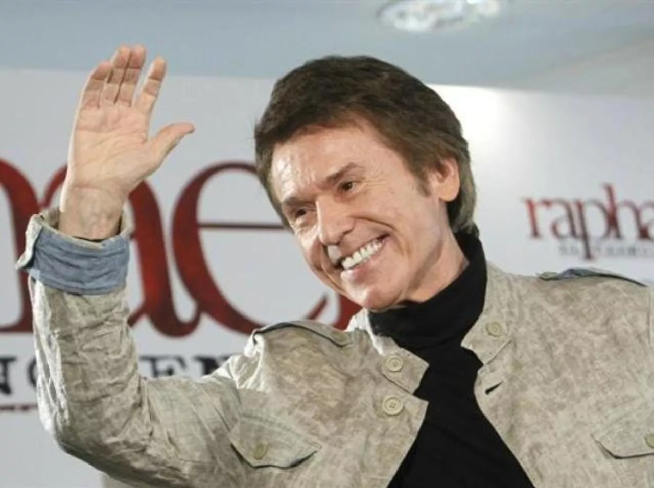 El cantante español Raphael. Hoy/Alegría