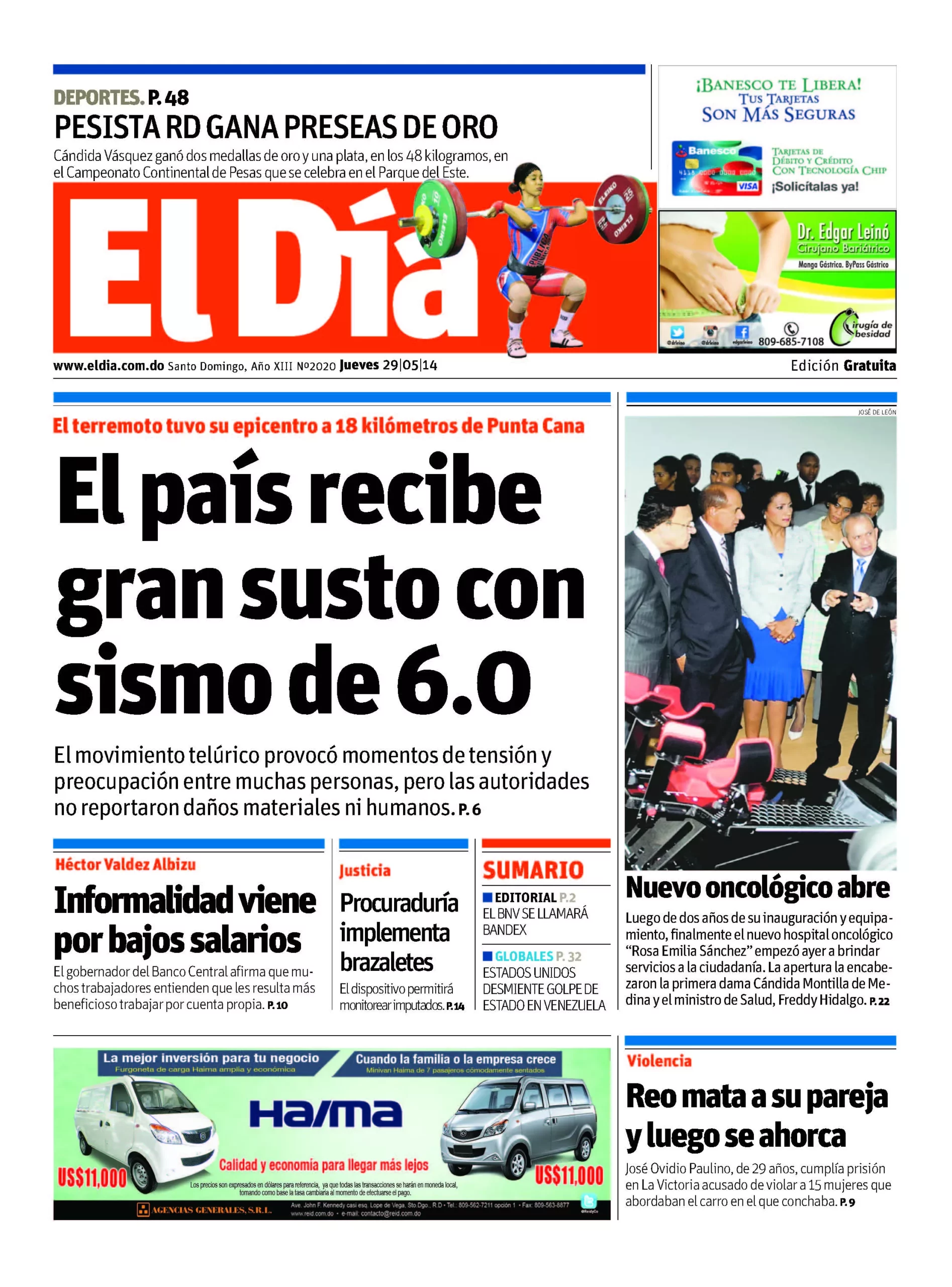 Portada impresa