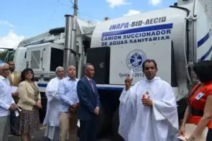 BID y Aecid  donan camiones para limpieza de tuberías y alcantarillado  sanitario