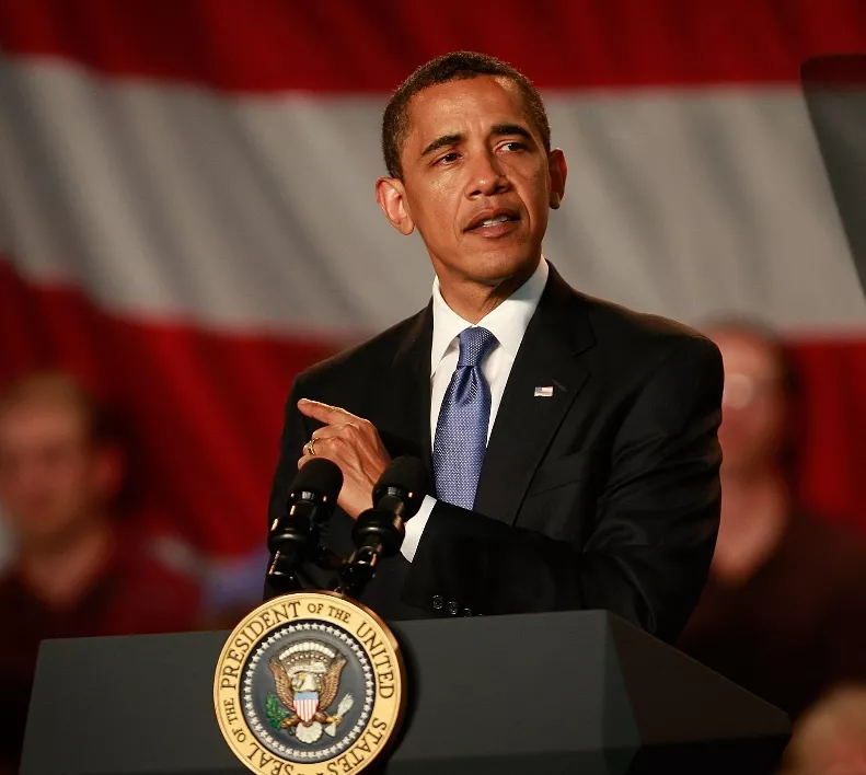 Barack Obama Holds Town Hall Meeting in Green Bay