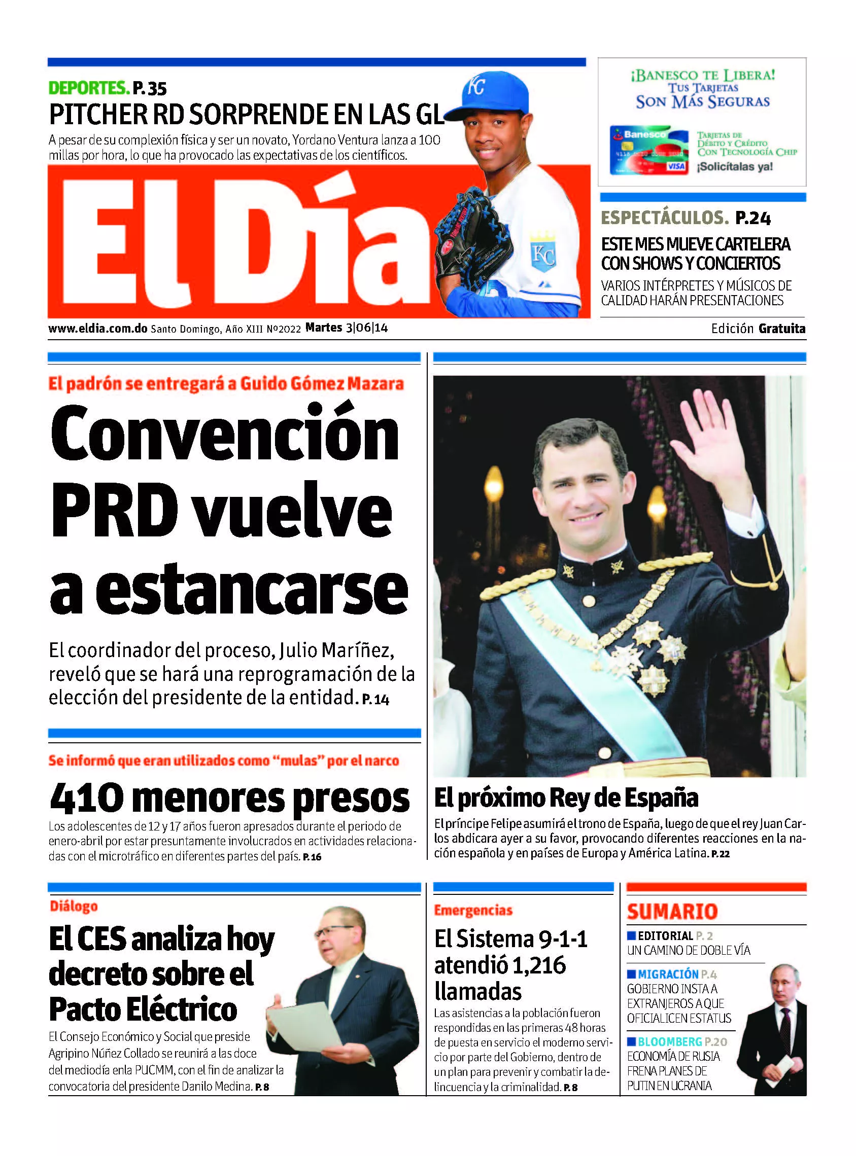 Portada impresa