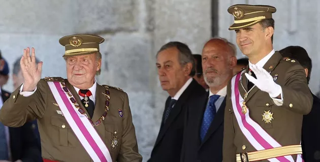 Felipe se corona hoy como rey de España