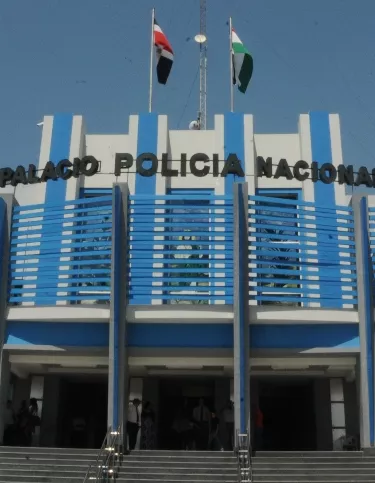 Nueva Fachada De Palacio De La Policia Nacional. HOY.Alina Mieses.4.5.2014