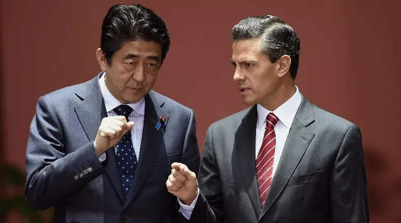MEXICO-JAPAN-PENA-ABE