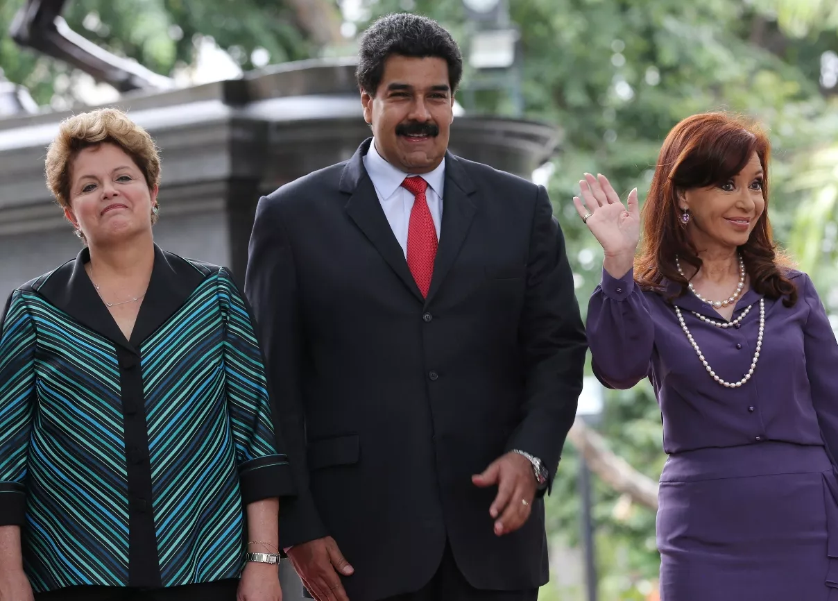 Cristina Fernandez, Dilma Rousseff, Nicolas Maduro, Horacio Cartes