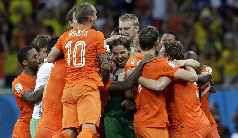 APTOPIX Brazil Soccer WCup Netherlands Costa Rica