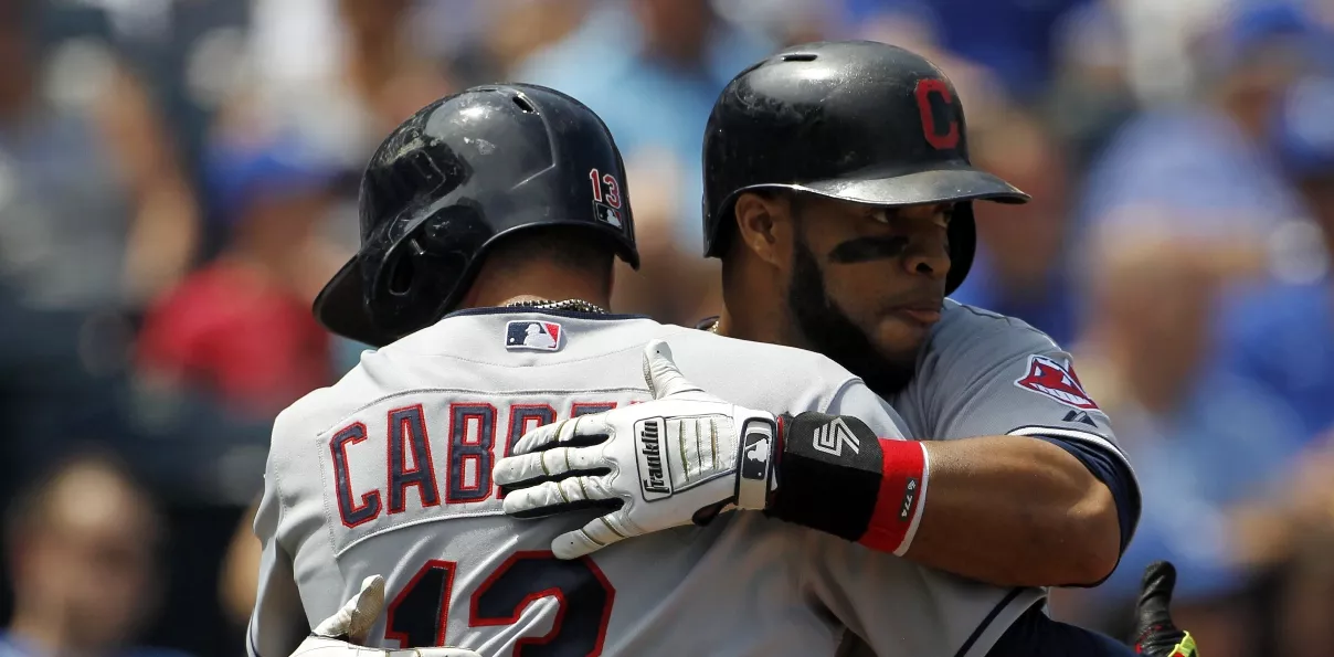 Carlos Santana  Asdrubal Cabrera