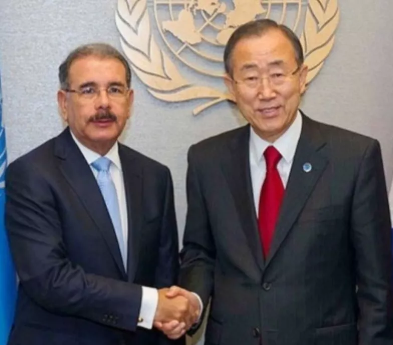 Medina recibirá  a Ban Ki Moon, quien agotará agenda en el país