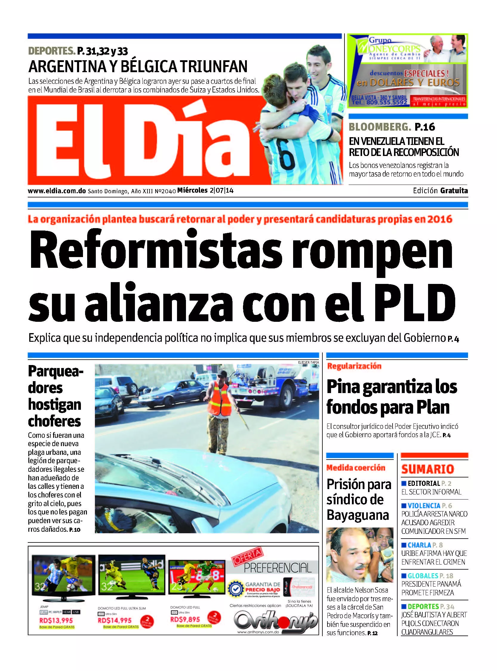 Portada impresa